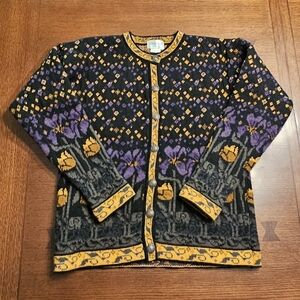 Cherry Lewis Wool Cardigan Small Petite